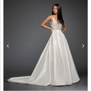 Lazaro Wedding Dress style #RUFINA Ivory